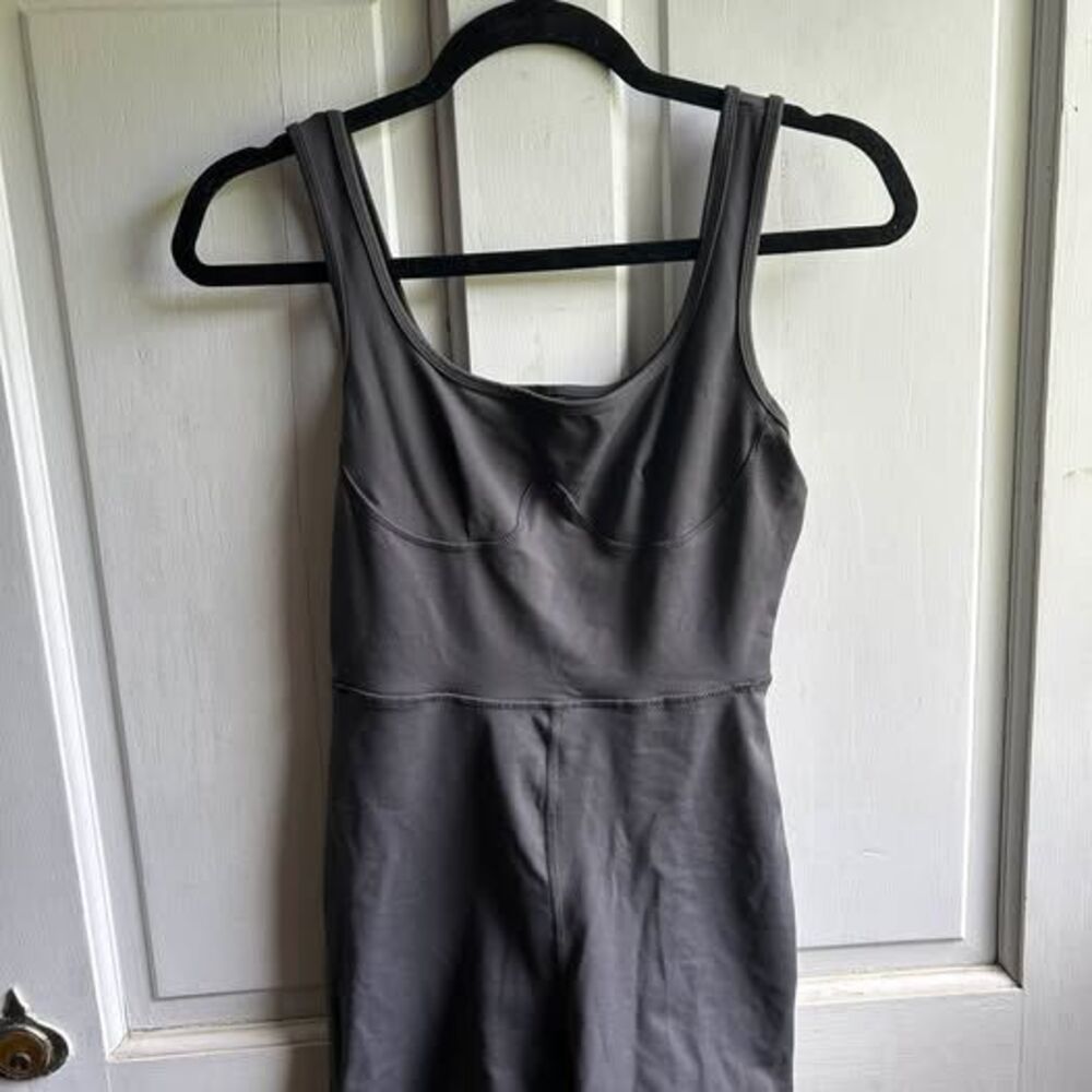 SHEIN Grey Athletic Romper